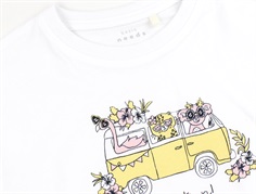 Name It bright white roadtrip top